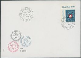 1971 - Naba - Blockausschnitte - FDC U1