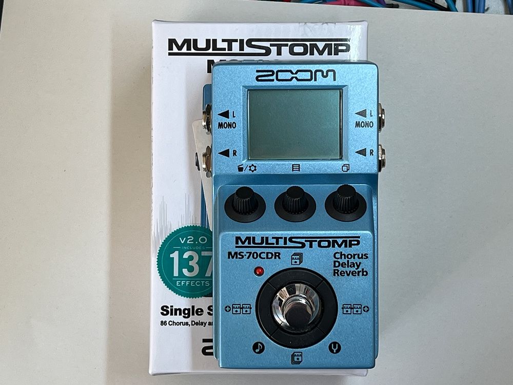 Zoom Multistomp MS-70CDR, Neu! (Gebraucht) in Muraz (Sierre) für CHF 69 ...