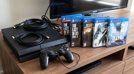 PS4 + top games - manette et jeux en très bon état