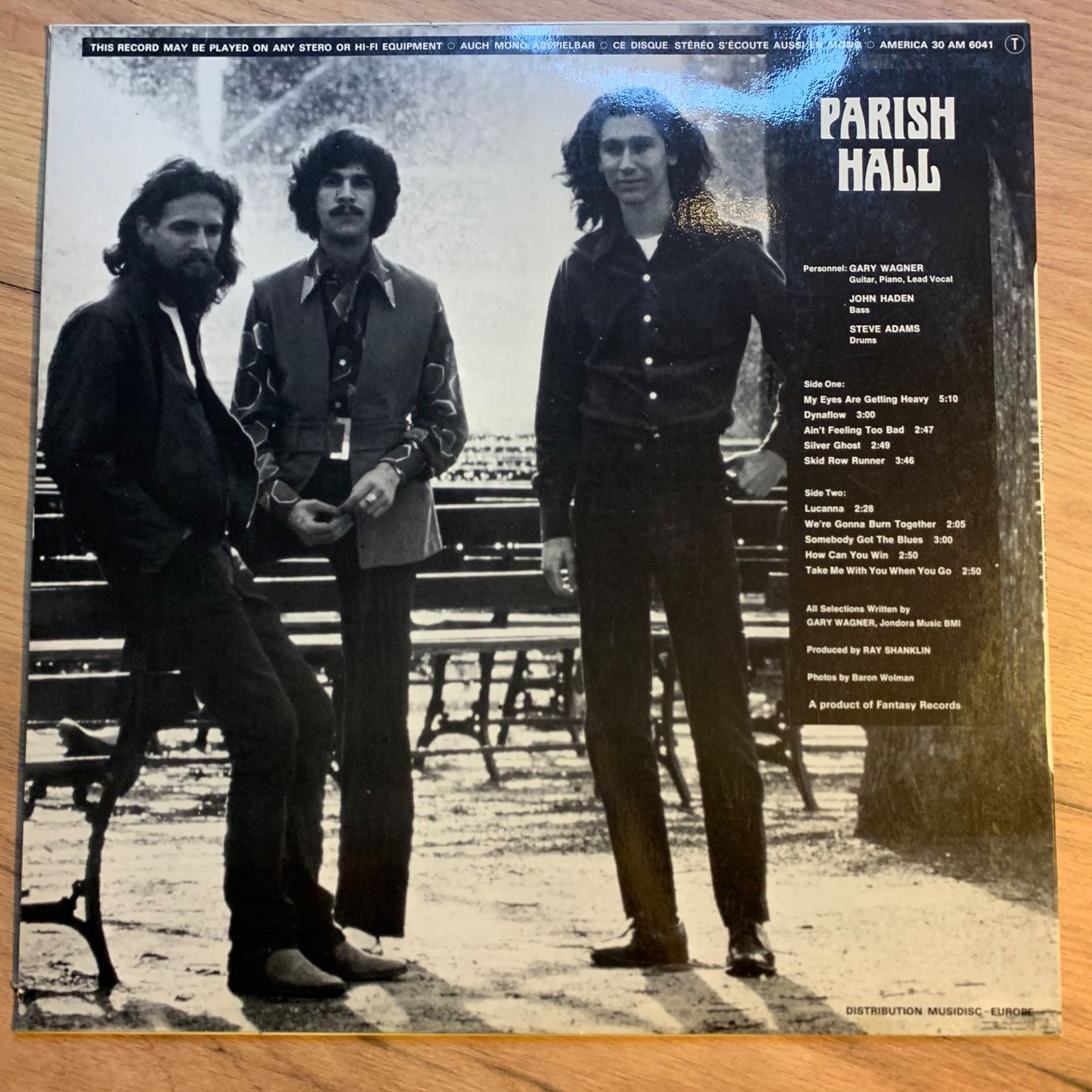 Vinyles: PARISH HALL - PARISH HALL...OG FR 1971...VG+/VG+ – D'occasion à Gals par Diskopatshop 1