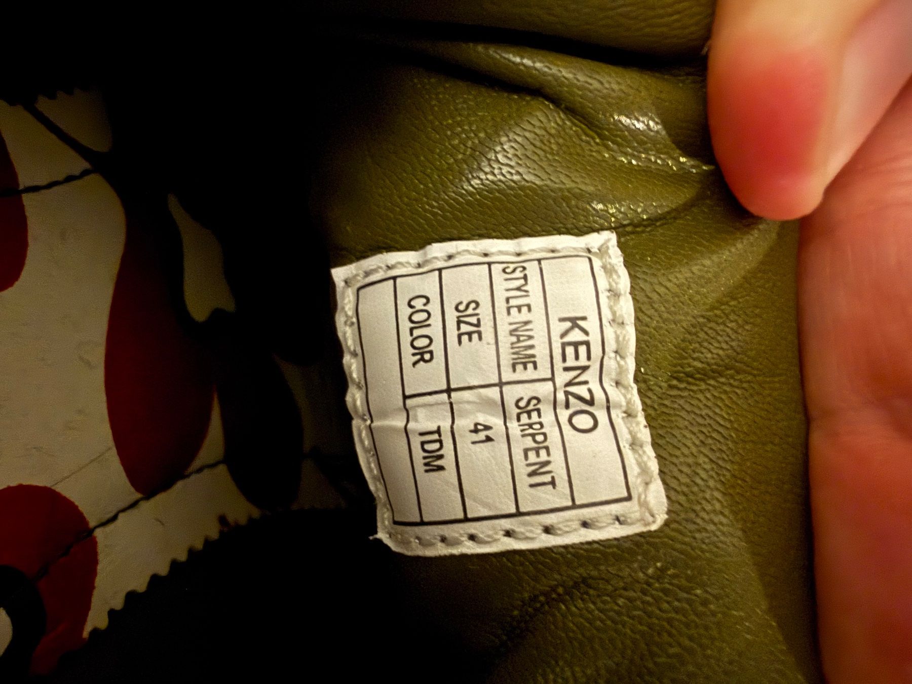Kenzo Scarpe da uomo: KENZO Serpent Herrenschuhe Grösse 41 braun – Usato da Zürich venduto da dekolager 1
