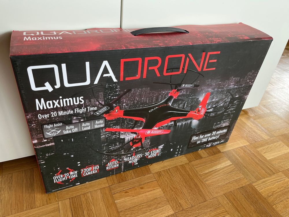 Drohne Quadrone Maximus HD Cam Rechargeable USB Kaufen auf