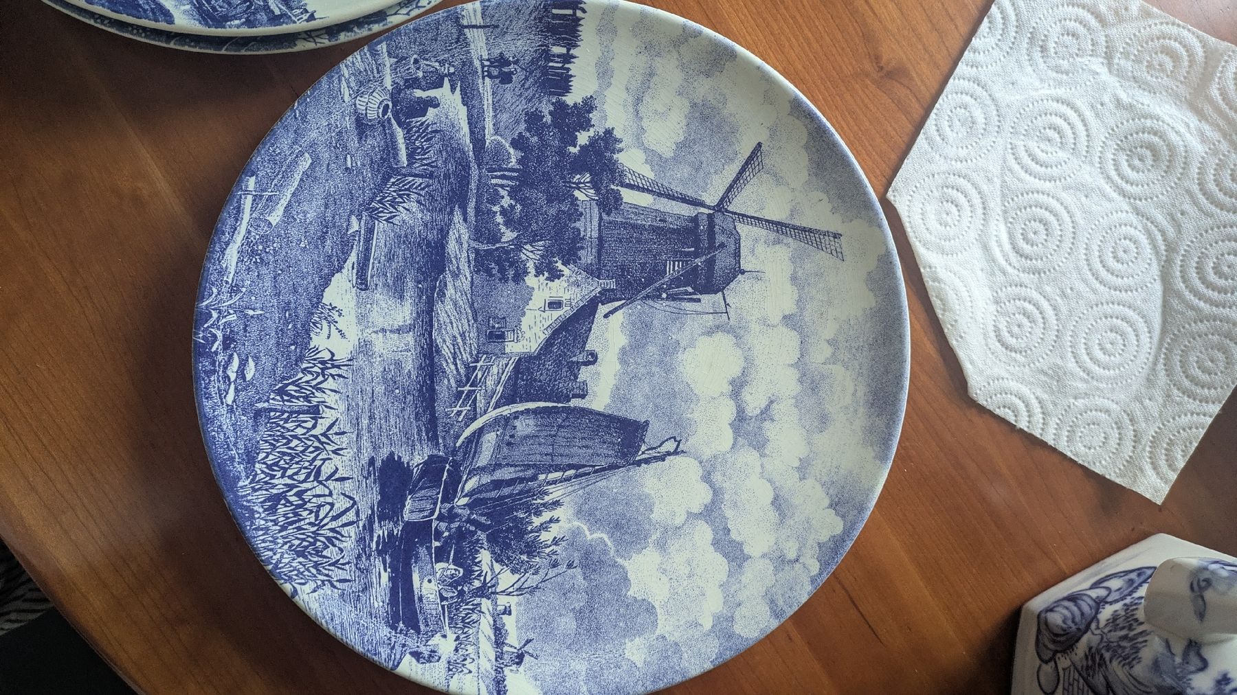 Teller: Blaue Delft Teller – Gebraucht aus Basel von royam91 2