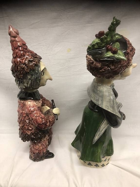 Statuette: 2 Figuren Basler Fasnacht – Usato da Bubendorf venduto da Mia111 2