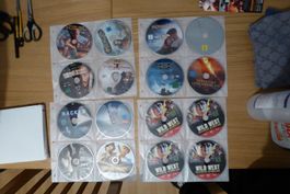 Grosses DVD Paket ohne Hüllen und Covers