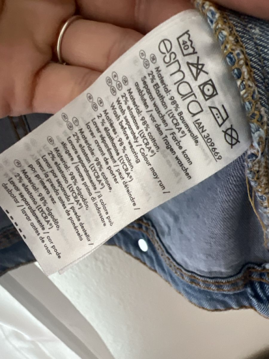 Giacche: Sommer Jeansjacke Gr. L/ 44 – Usato da Luterbach venduto da vatab 1
