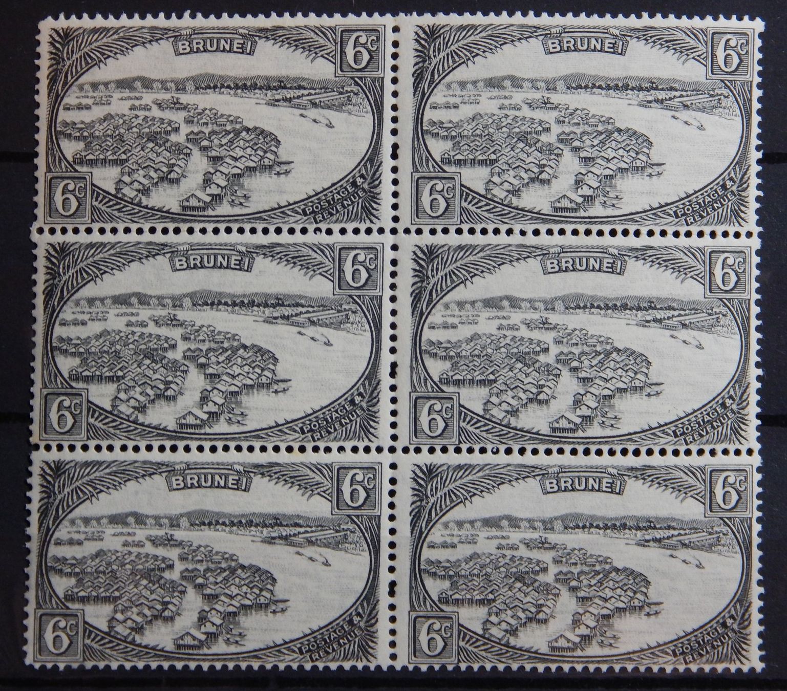 Tutti i francobolli: Brunei Kat. 55 ** 1950 – Usato da Zürich venduto da Muehlekauf