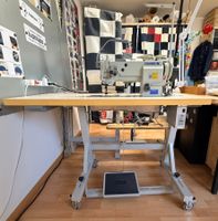Machine à coudre industrielle deux aiguilles Honkon HK 4420