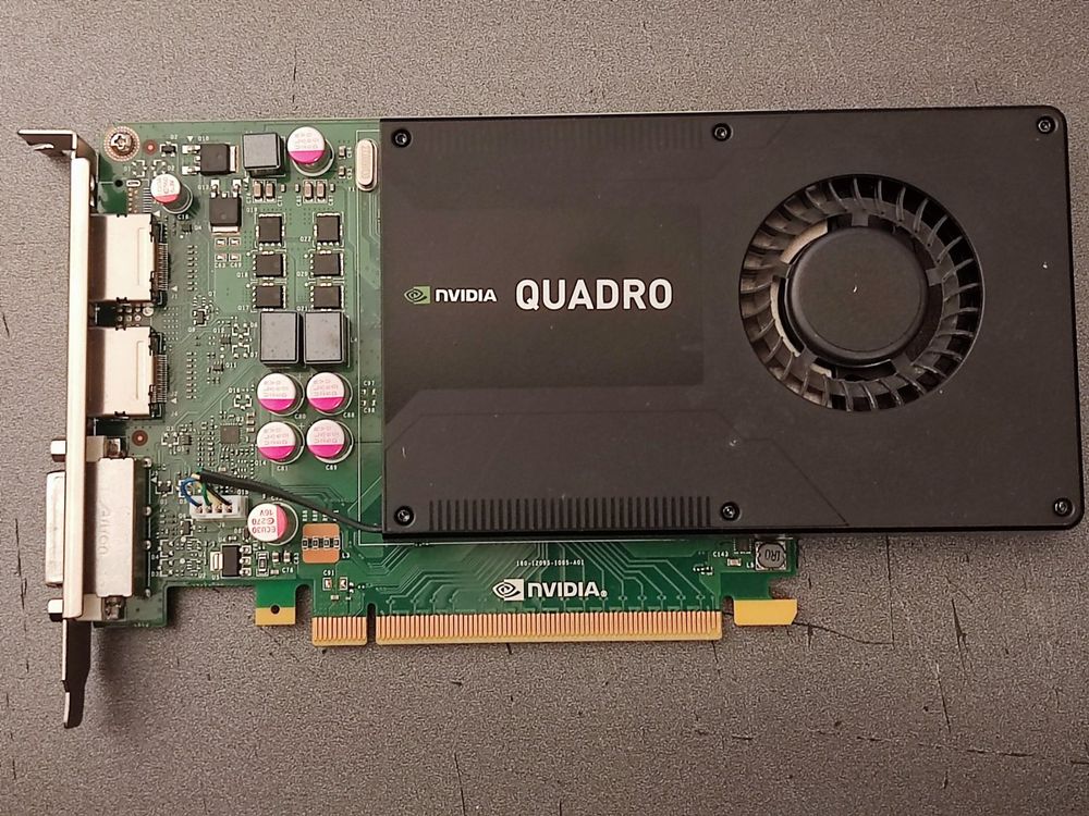 Carte Graphique NVIDIA QUADRO K2000 2Go DDR5 - Reconditionnée