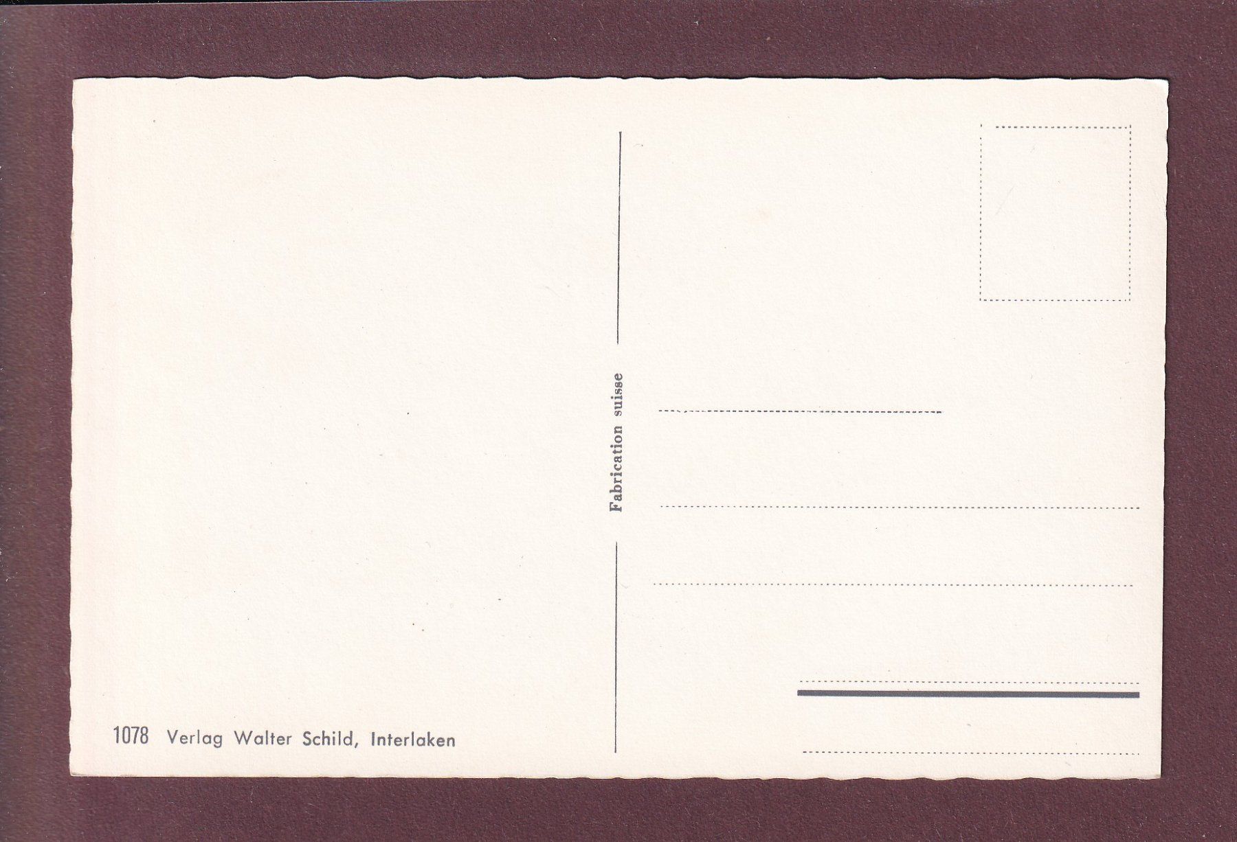 Cartoline postali: GRINDELWALD - Kirche - Wetterhorn – Usato da Pully venduto da nicecards 1