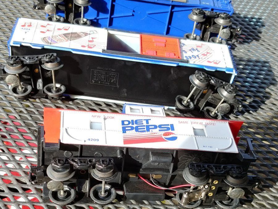 Modellini di ferrovie: K-Line Pepsi Zug-Set O – Usato da Waltenschwil venduto da Ardnas007 7