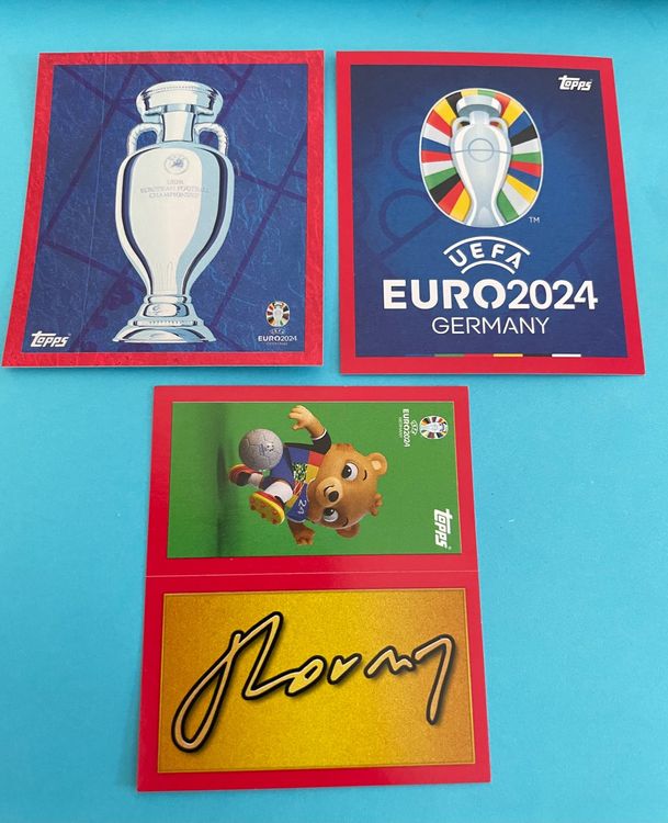 Topps Euro 2024 Sticker 3x EURO 1, UEFA 1, MM1 & MM2 Kaufen auf Ricardo