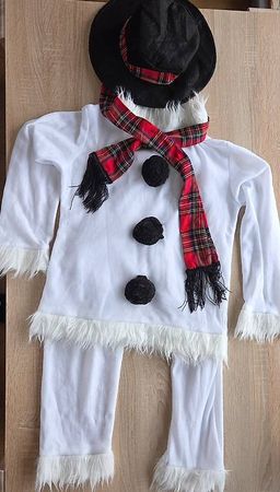 Déguisement bonhomme de neige - taille 158