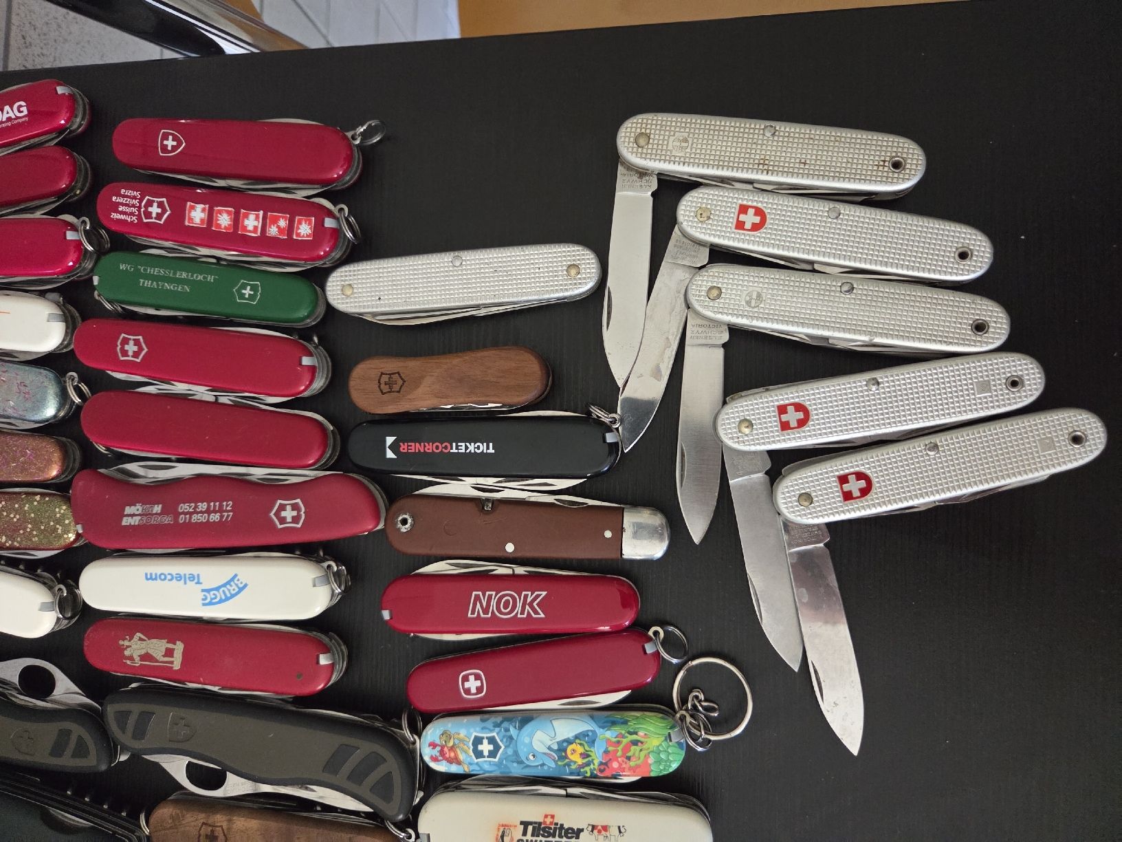 Victorinox Coltelli tascabile: Victorinox/Wenger Messer Konvolut  – Usato da Dietikon venduto da Allegra34 5