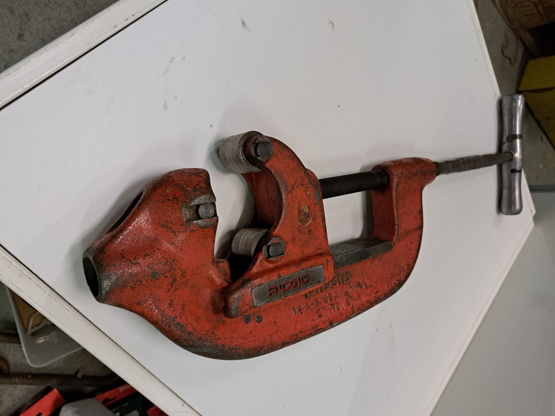 Ridgid Tutti gli attrezzi: Ridgid Rohrschneider No. 1-2 – Usato da Grossdietwil venduto da hufi10