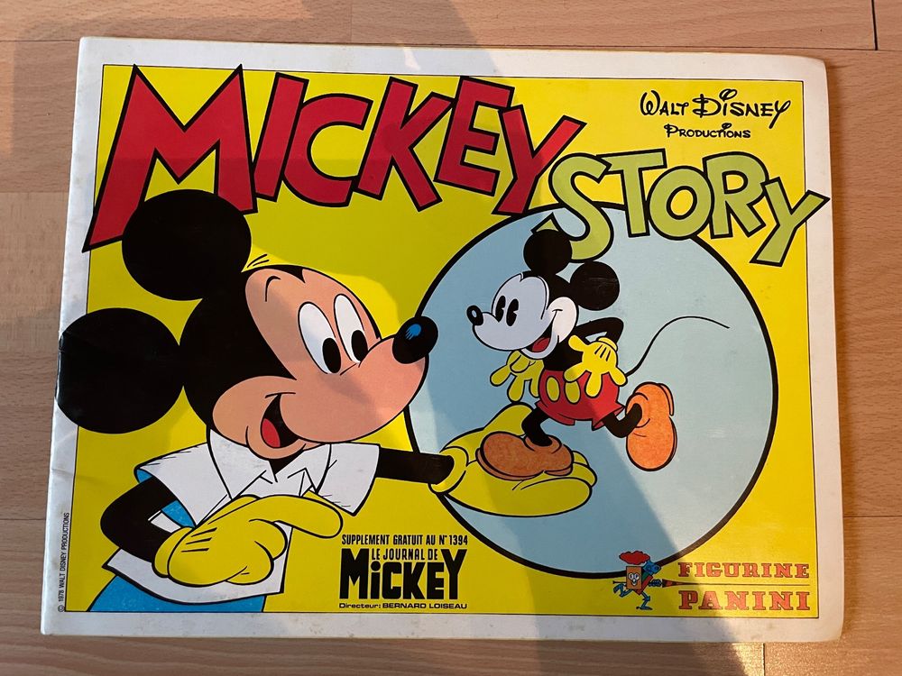 Album Panini MICKEY STORY Walt Disney 1978 (Gebraucht) in Oron-la-Ville ...