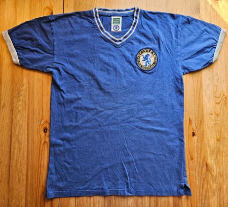 FC Chelsea Trikot #8 retro Score Draw Gr. M England London