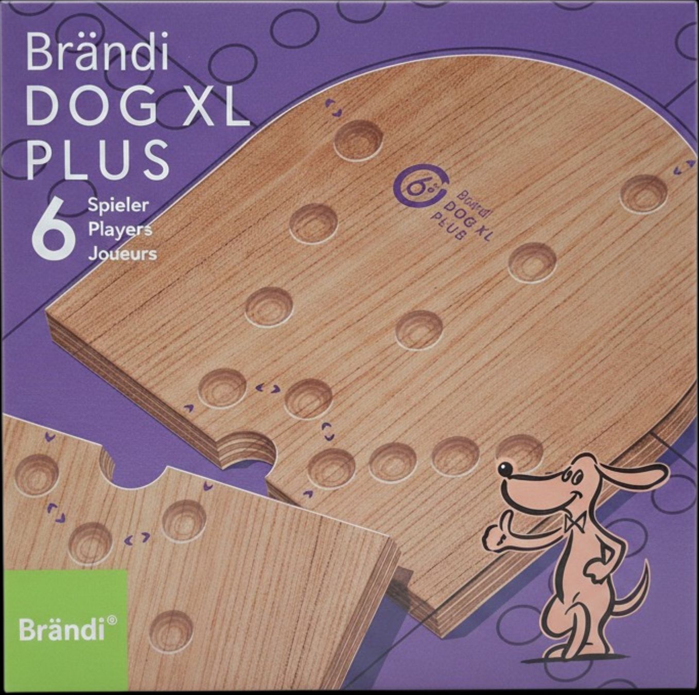 Brändi Giochi: Brändi-Dog XL Plus - 6 Spieler – Nuovo e nell'imballaggio originale da Beckenried venduto da Flint0