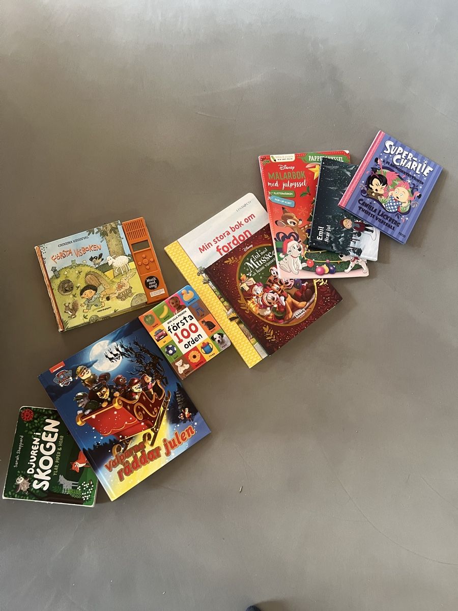 Libri: Various Swedish kids books – Usato da Mollens VS venduto da CONNYMJ