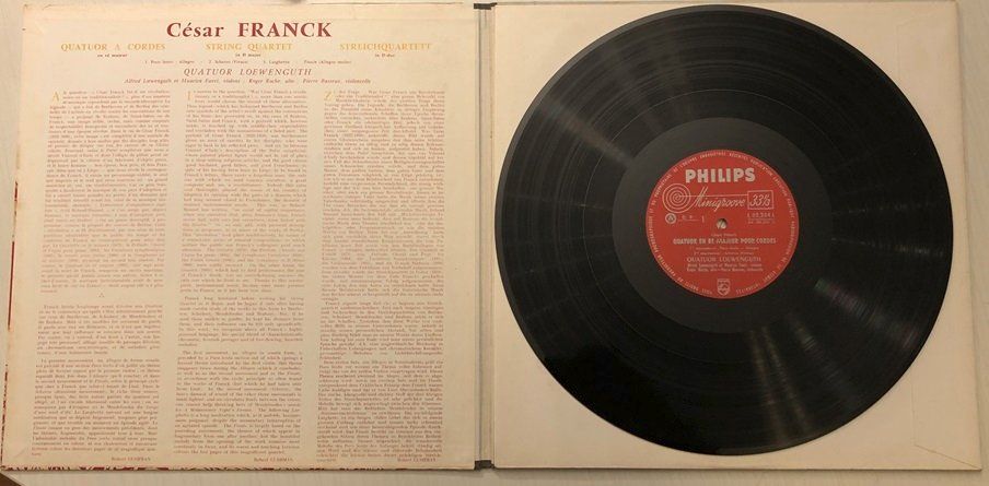 Schallplatten: César Franck – Streichquartett  (LP) – Gebraucht aus Grüningen von azulamarillo_vinyl 2