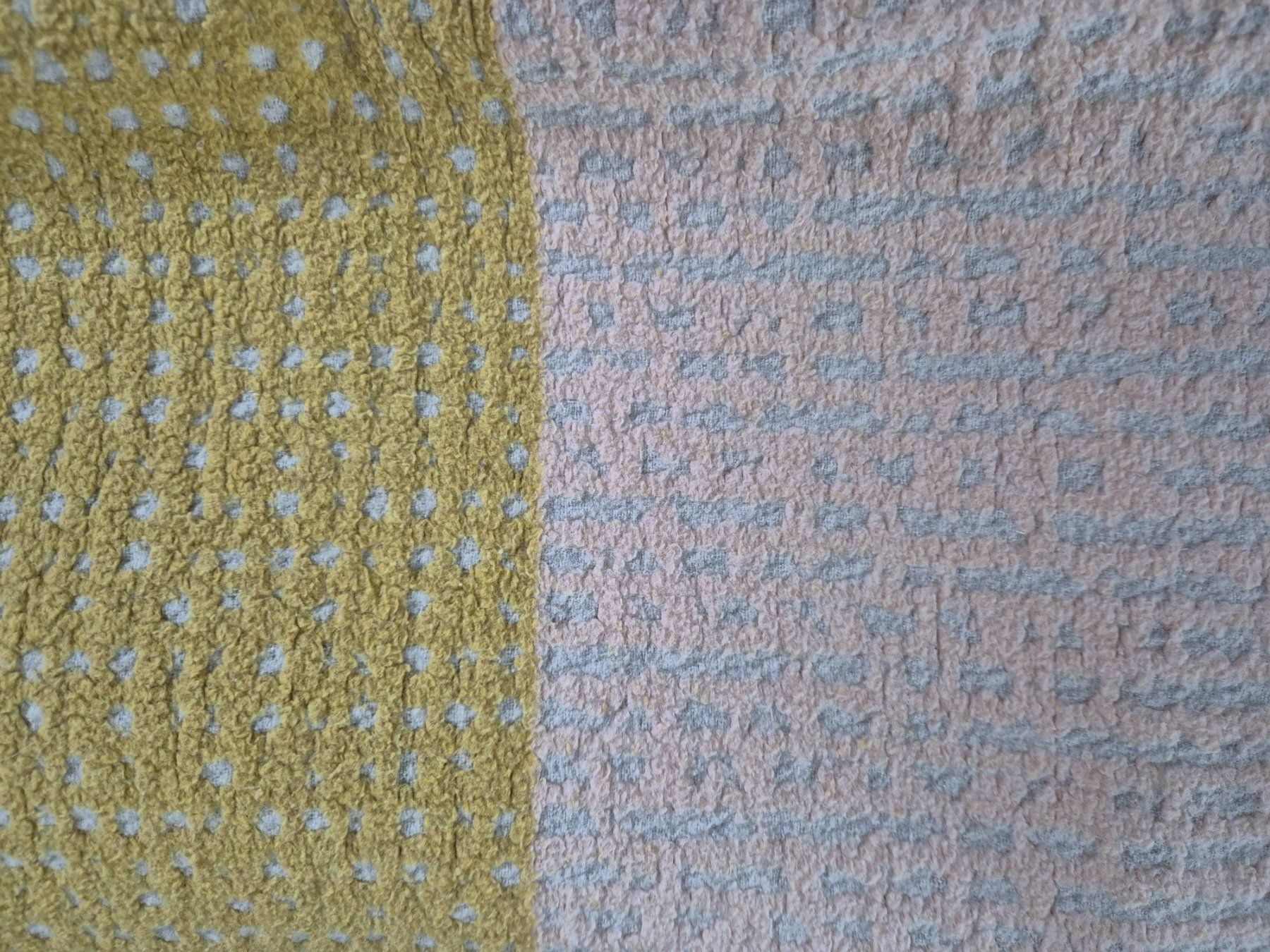 Pfister Coperte: Yellow & pink Pfister blanket 170x130 – Usato da Zürich venduto da monadiederich 2