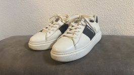 Prada Sneakers Leder Weiss Grösse 39 1/2 