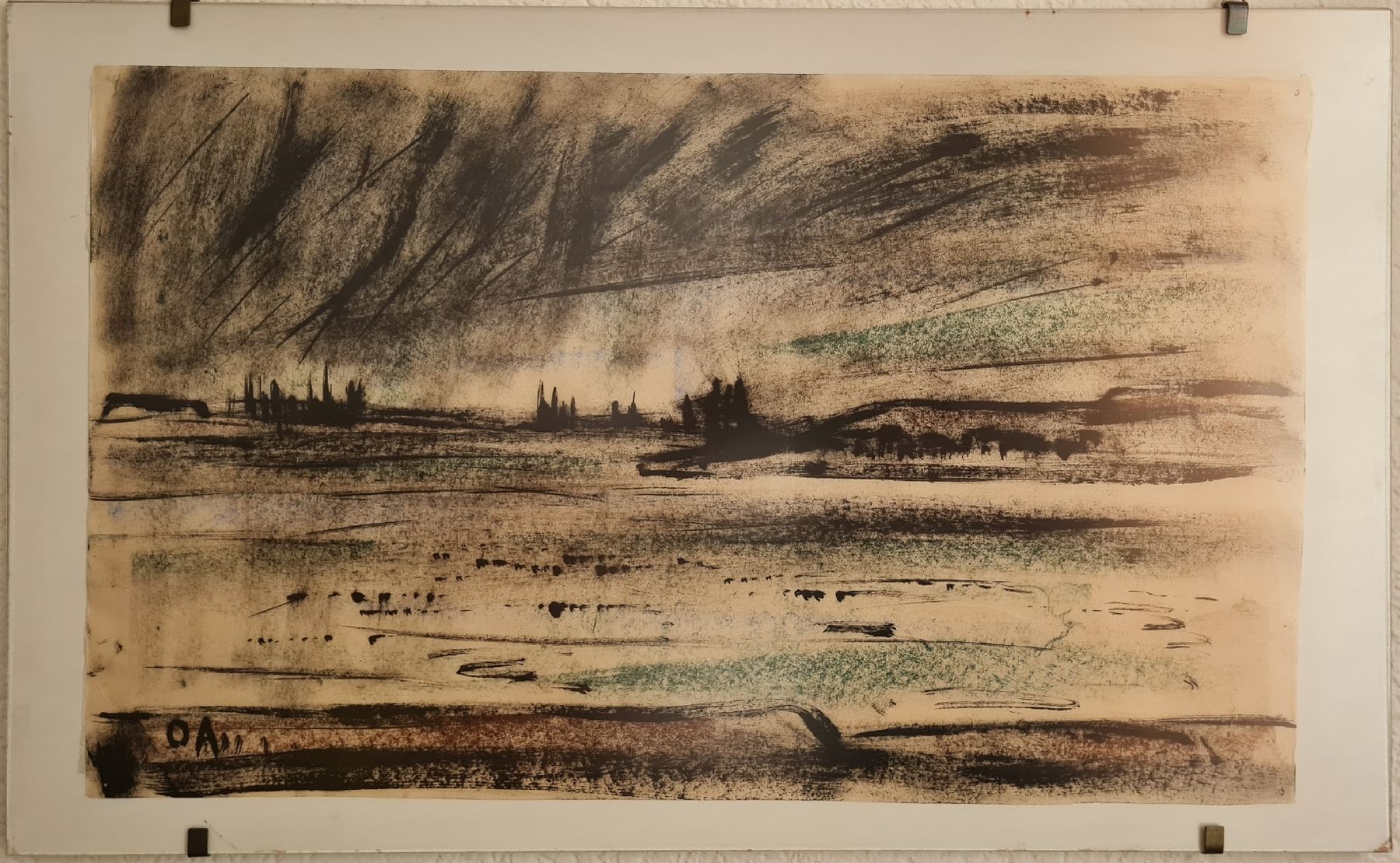 Gemälde: Aquarell, Oskar Althaus – Gebraucht aus Bern von Ena99