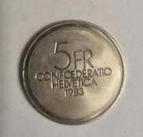 5 Franken Münze