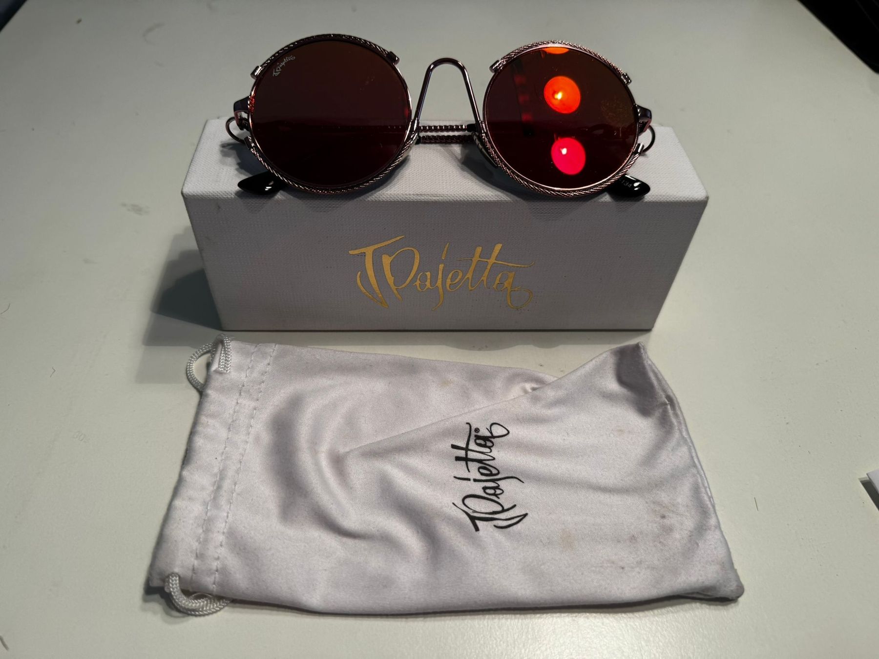 Occhiali & Lenti: J Pajetta Sonnenbrille – Usato da Egg b. Zürich venduto da Brocki_Insel_Egg