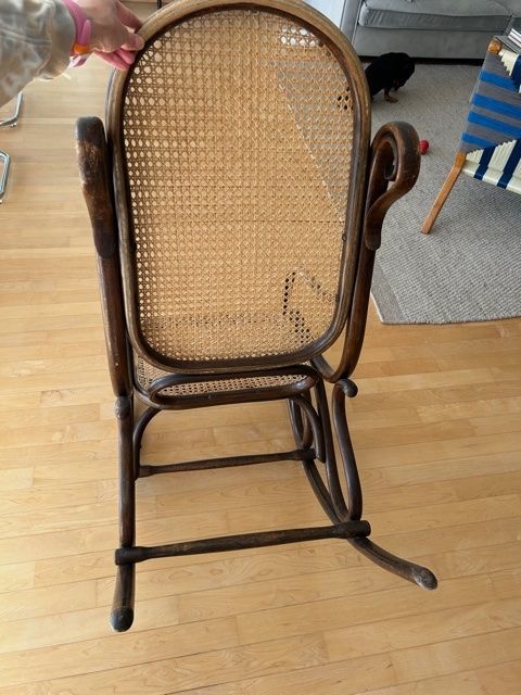 Thonet Chaises: Original Thonet Schaukelstuhl, 1900-1930 – D'occasion à Zürich par sar_9vj6 6