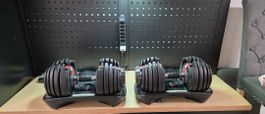 2x Bowflex SelectTech 552 Hanteln 2-24 kg 