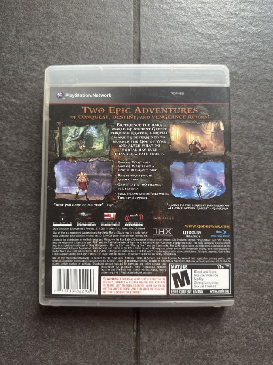Sony Giochi: God of War Collection PS3 – Usato da Zürich venduto da cENS0R 1