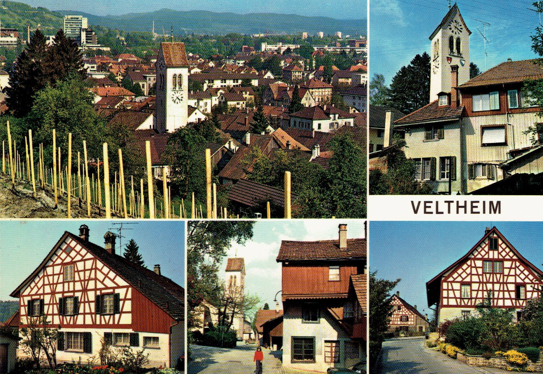 Ansichtskarten: Veltheim ZH, um 1970 – Gebraucht aus Otelfingen von Schmitte9