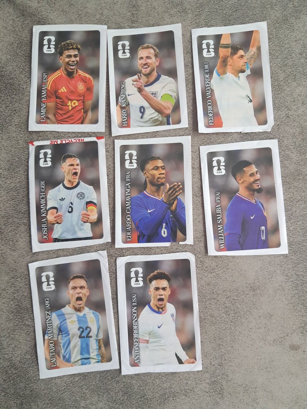 Panini Carte collezionabili: 8 Panini FIFA 2026, Cola Sticker – Nuovo (secondo la descrizione) da Weinfelden venduto da Da-ryn01