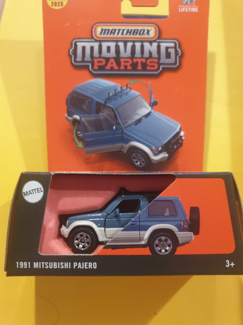 Matchbox Modellini d'auto: Matchbox 1991 MITSUBISHI PAJERO – Nuovo e nell'imballaggio originale da Oftringen venduto da Rotor 1