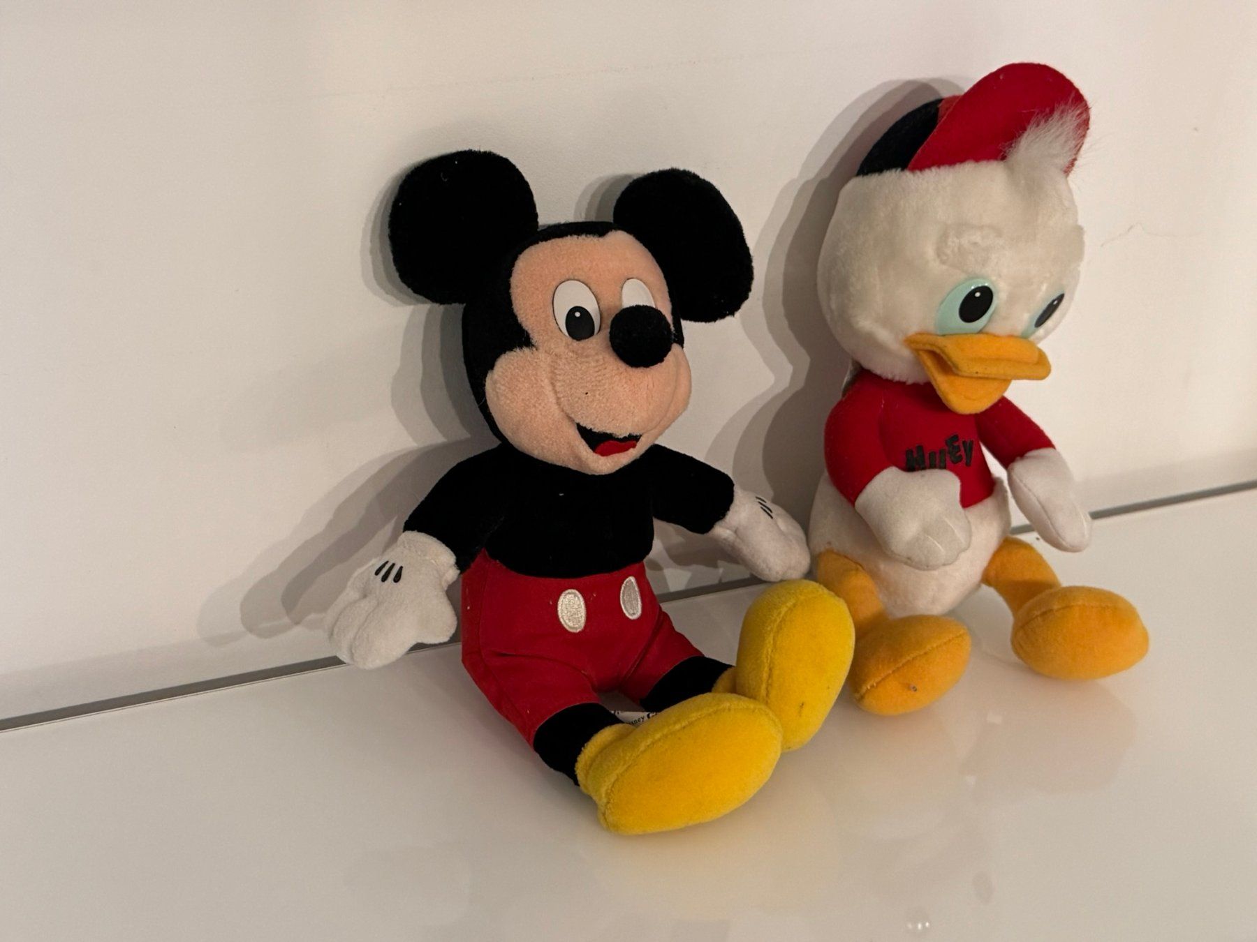 Disney Giocattoli: Mickey Mouse & Donald Duck Neffe Tick - Plüschtier Set – Usato da Uhwiesen venduto da mic_kd6g 2
