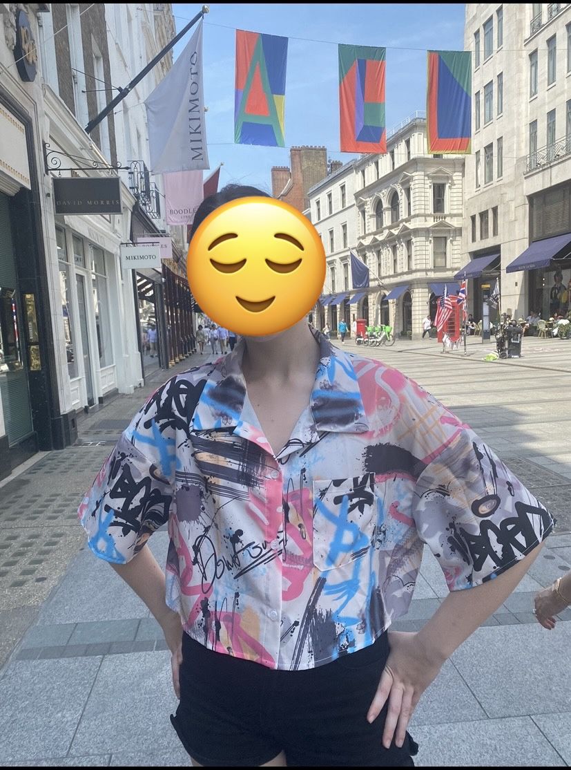 Shein Camicette: Bunte Sommerbluse Grösse L  – Usato da Basel venduto da hea_pp2f 3