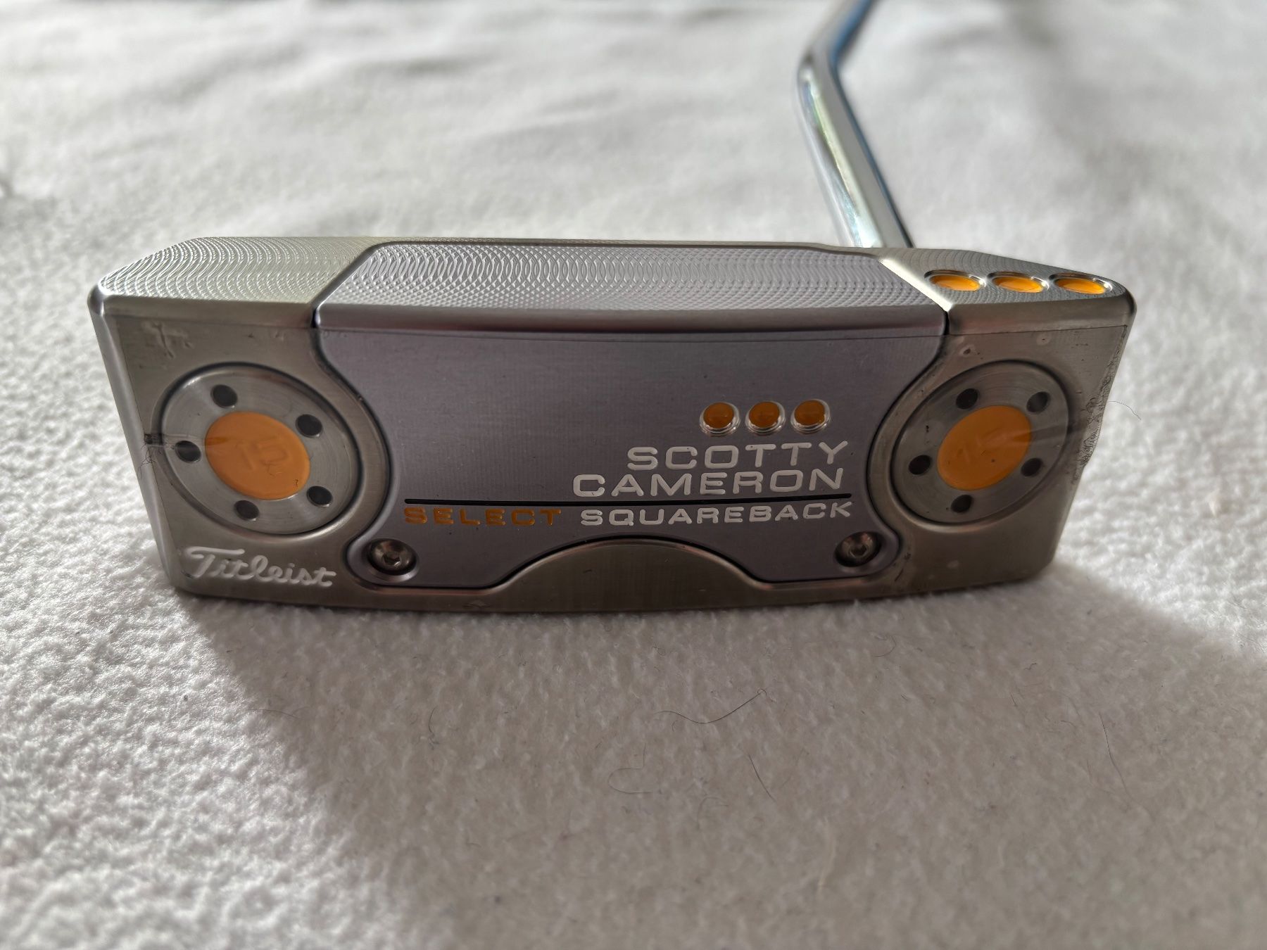 Scotty Cameron Mazze & Set: 2014 Scotty Cameron Select Squareback Putter – Nuovo e nell'imballaggio originale da Baar venduto da adn_c9tx 1