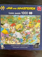 Jan van Haasteren-Puzzle: Camping im Wald