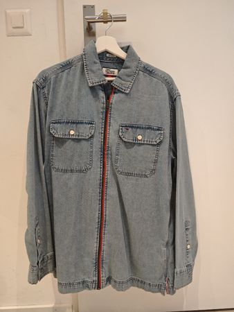 Tommy Hilfiger Denim Hemd / Jacke mit Reisverschluss