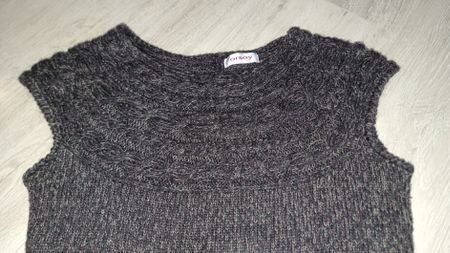 Orsay Stricktop Gr. S, anthrazit Violet, Top Zustand, Winter