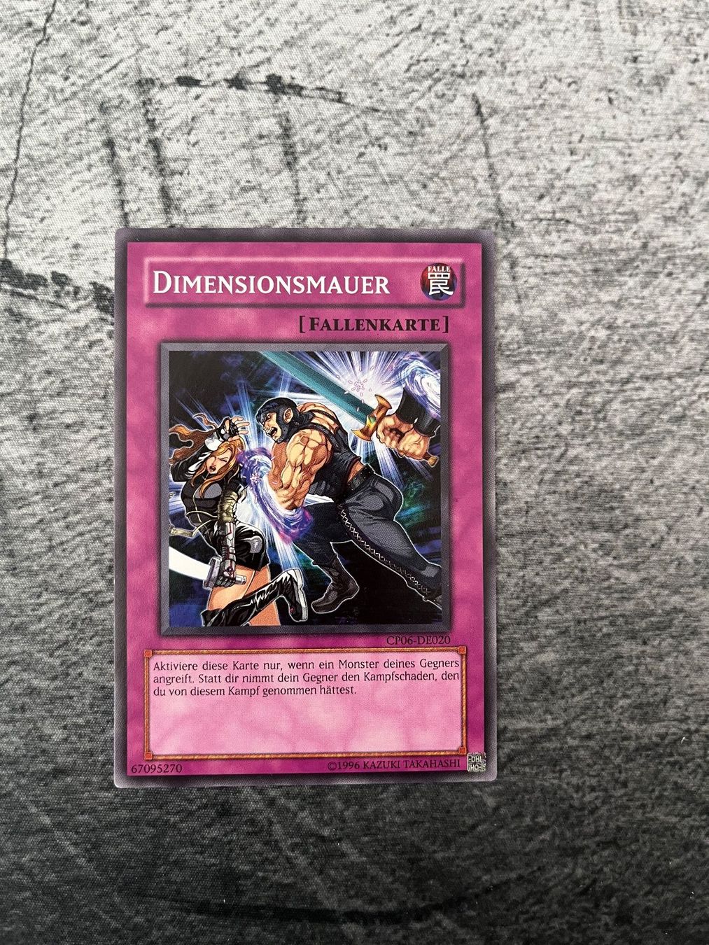 Yugioh Carte collezionabili: Dimensionsmauer (CP06-DE020), Common – Usato da Gränichen venduto da Pauli94