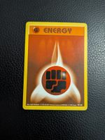 1999 Base Set Shadowless Fighting Energy 97/102 ab 1