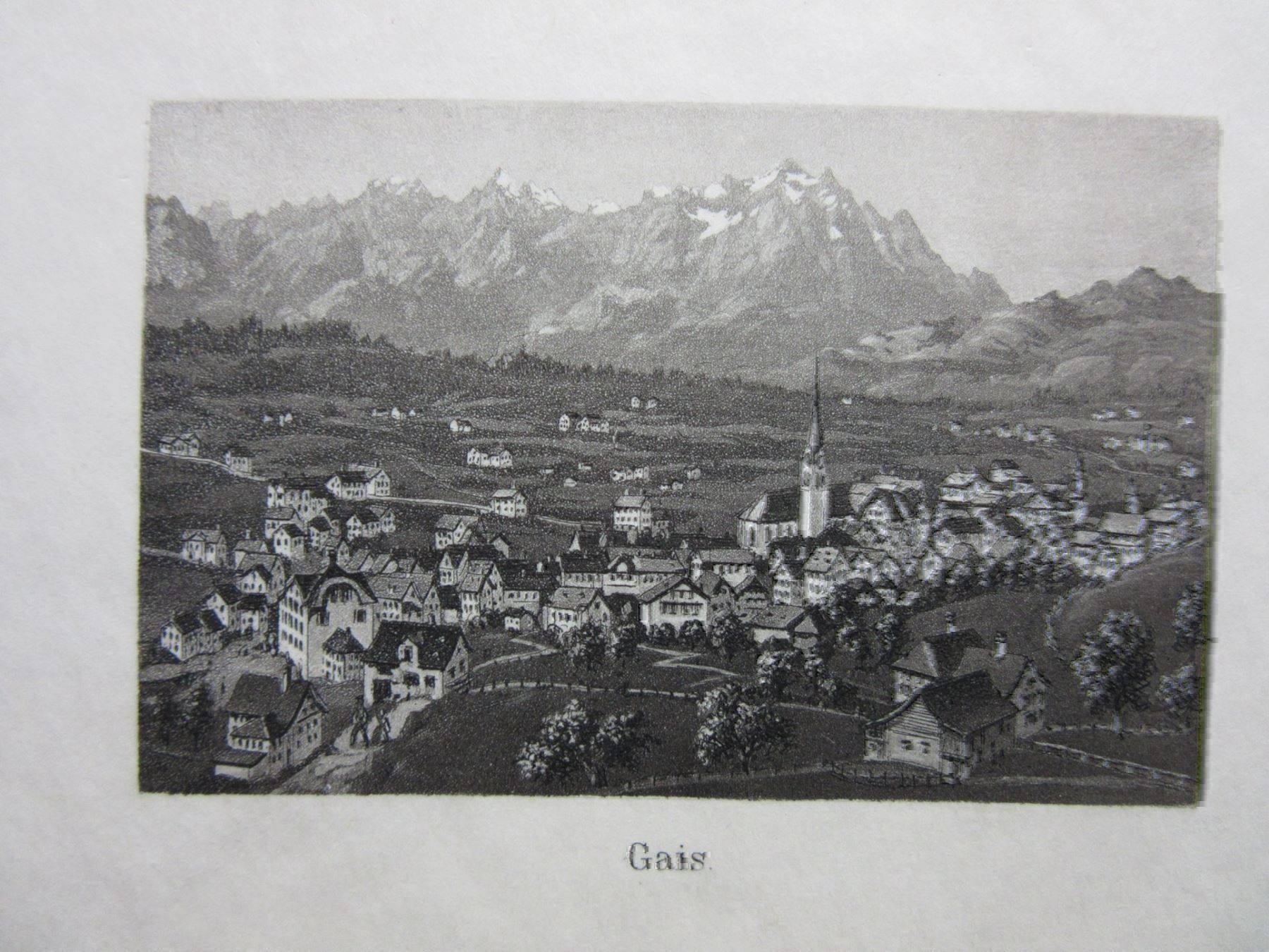 Incisioni: GAIS AQUATINTA – Usato da Gersau venduto da grafik-kunst