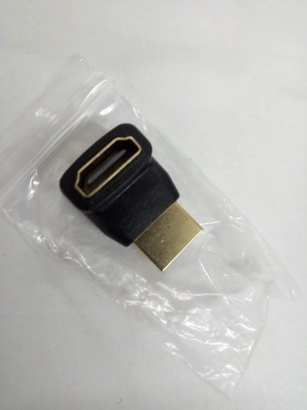 Câbles: HDMI L-geformter Adapterstecker – Neuf avec emballage d'origine à Ermatingen par rik4rdo 2