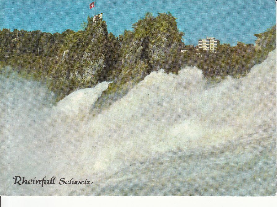 Cartoline postali: Rheinfall 1987 – Usato da Bürglen TG venduto da StampGraf