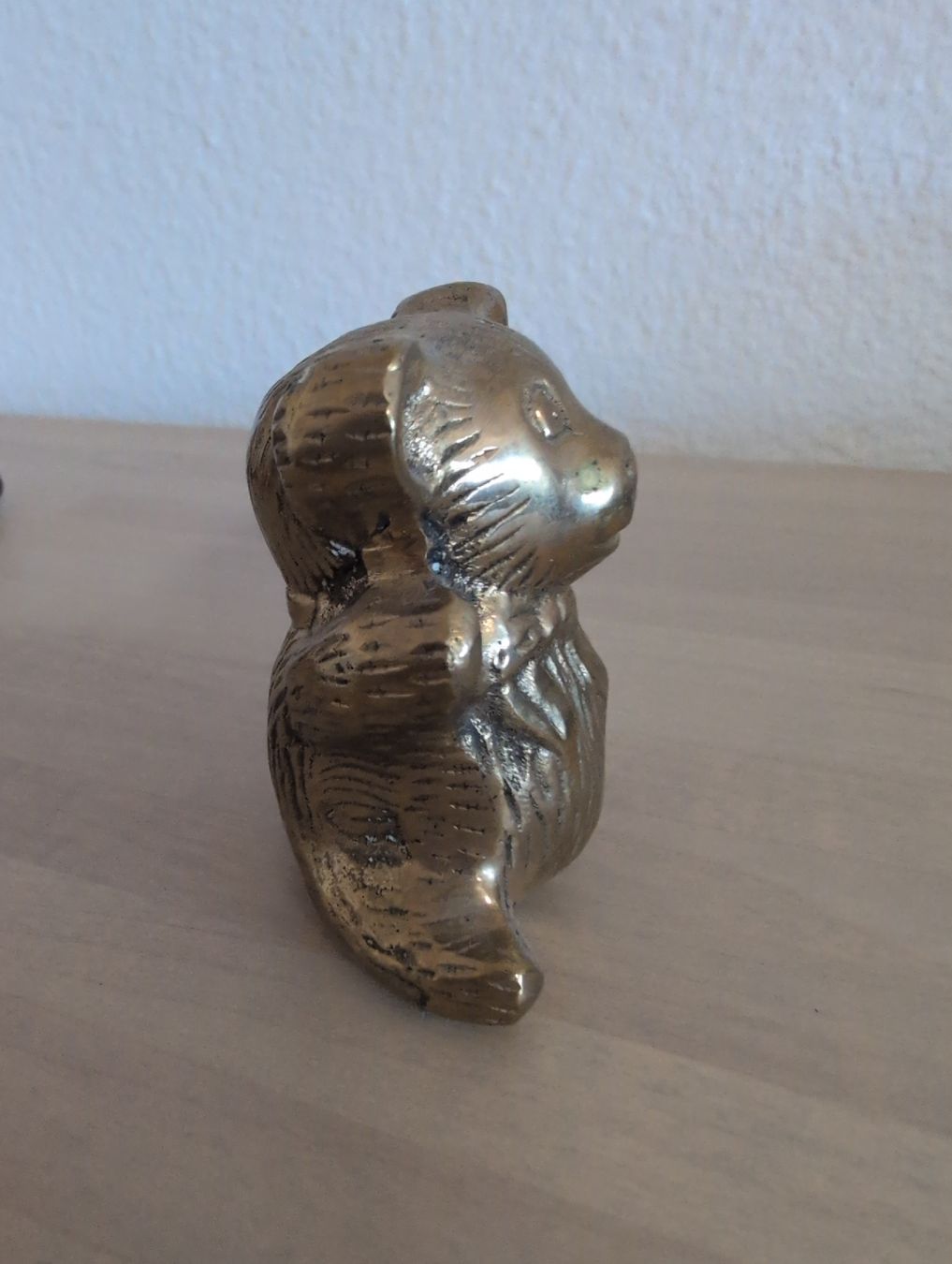Figuren: Kleiner Messingbär / Bärenfigur aus Messing – Gebraucht aus Roggwil BE von MA-4900 2