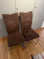 2 Essstühle braun