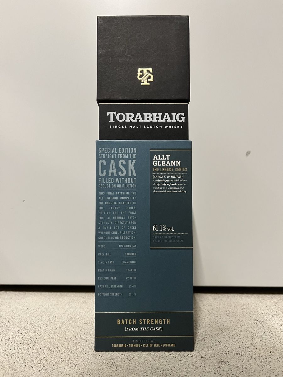Spirituosen: Torabhaig Allt Gleann Batch Strength – Neu und originalverpackt aus Mönchaltorf von Drammer 1