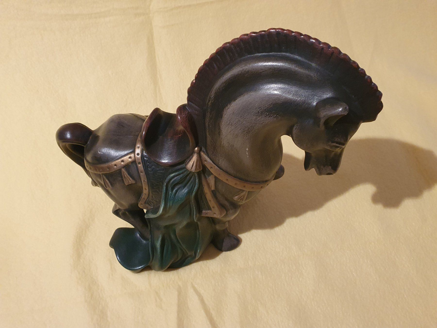 Statuette: Seltene Mid-Century Pferdeskulptur von Herta Gertz – Usato da Abtwil AG venduto da MaVo.0710 6